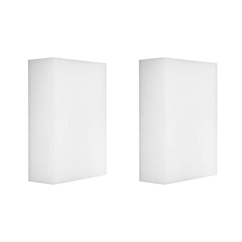SAROAD 200 Piezas Borrador de Esponja MáGica Toallitas de Cocina Accesorio Limpio Esponja de Microfibra para Limpieza de Platos de Melamina 10X7X3cm