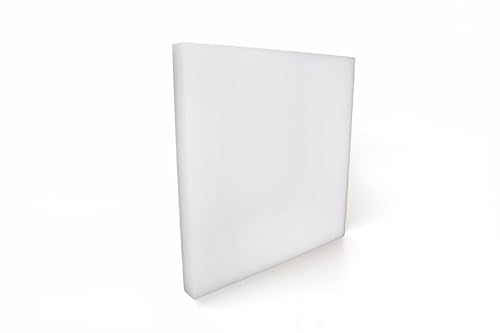 Natural UHMW Sheet. Polyethylene Plastic Sheet, Starboard Texture, Marine Board,