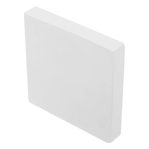 Tofficu Planche De Séchage En Plaque De Plâtre 10X10X0.63 Pouces Pour Poterie Outils D'Argile Surface Lisse Haute Résistance Compression Pour Bricolage Artistique Sculpture
