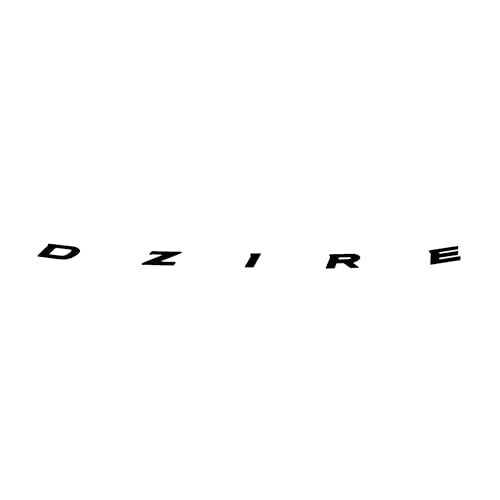 Image of DZIRE Self Adhesive | Metal Sticker Logo Badge 3D Emblem Car Sticker (Black)