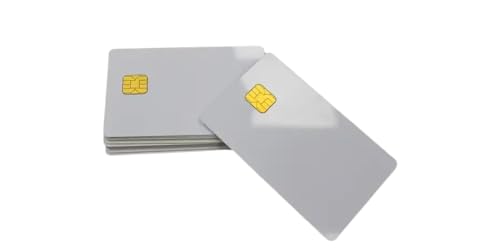 5 Pack UNFUSED J2A040 Chip Java JCOP Cards - JCOP21-40K Smart Card with 2 Track 8.4mm HICO Magnetic Stripe (5)