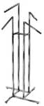 Amazon.com: Four Arm Clothing Rack Includes 4 sloping arms : Home & Kitchen