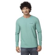 Image of Spykar Men's Slim Fit Round Neck Full Sleeve Solid Casual T-Shirt