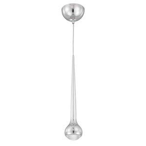 Eurofase 22960-016 Micro Pendant 3 Light Chrome, Chrome Finish