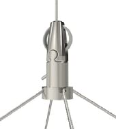 Gripple AL1-FPTG300-TG-10FT UL Approved Angel 4-Point Toggle Hanger, Sold 10/Zack Pack, Made in USA