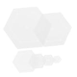 Règles de quilting pour le quilting - modèle de quilting à coudre : largement utilisé dans la mesure, le dessin, la couture, le quilting et la broderie, etc., pochoir de quilting