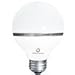 8W - G25 - 2700K - Medium Base - 40,000Hrs - Dimmable LED Light Bulb - GreenCreative 95348