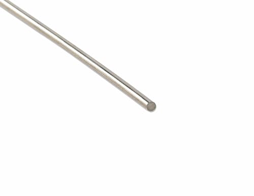 Image of 925 Sterling Silver Wire, 30 Gauge, Round, Half Hard, 3FT by CRAFT WIRE | Sterling Silver Wire for Jewelry Making, Wire Wrapping, Solid 925 Sterling Silver, 0.255mm Wire, High Quality Made in USA