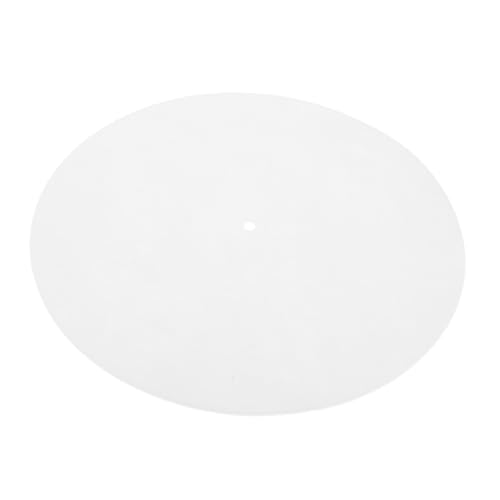 ibasenice Record Player Slipmat Felt Mat for Turntable Noise Reduction Accessory