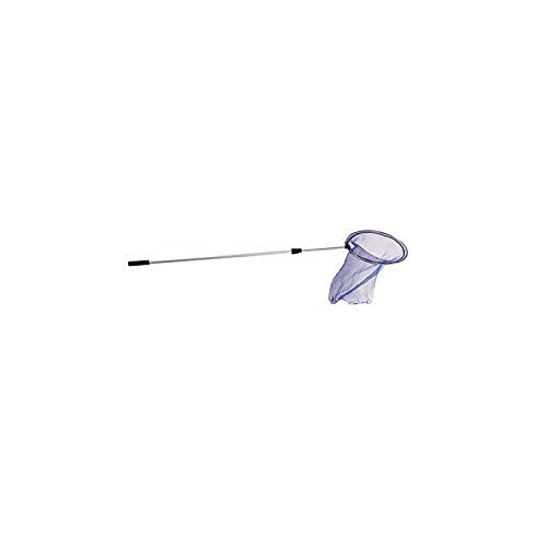 Lineaeffe Épuisette de Pêche Epuisette Télescopique en Aluminium 240 cm Tête Ronde Carpe Truite Télescopique Mer