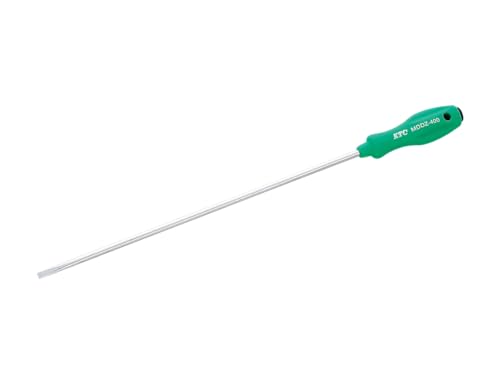 Kyoto Tools (KTC) MDDZ400 Resin Handle Screwdriver, Long Round Shaft, 0.2 inches (5.5 mm)