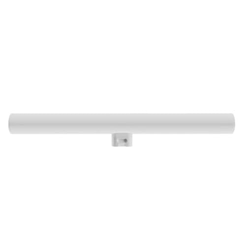 Tube LED S14d – Finition Porcelaine Blanche – 30/50 / 100 cm – 2700 K – Dimmable – Éclairage Linéaire 360°