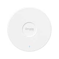 Omada BE9300 Tri-Band Ceiling Mount Wi-Fi 7 Access Point, Adapter Included, 2.5 G Port, Omada SDN, Cloud Management, Seamless AI Roaming, PoE, Guest Network, by TP-Link, 5-Year Warranty (EAP770)