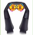 Appareil de massage du cou chauffant Real Relax avec coussin Shiatsu 3D