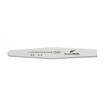 Lime Prestige Blanche Dure Grain 100 Beauty Nails pour Ongles Courts