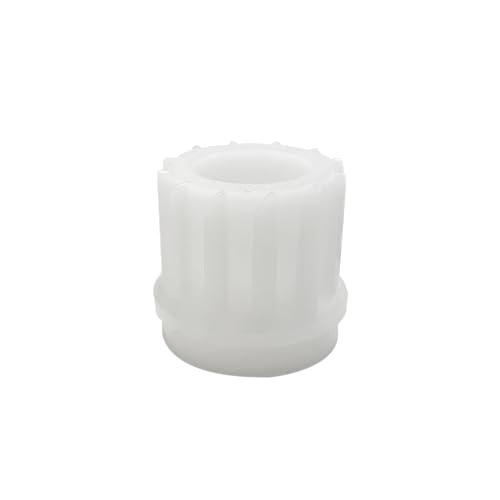 Meat Grinder Parts Plastic Sleeve Screw Gear fit Bork Vitek VT-1671/ VT-1672/ VT-1673/ VT-1677 (white)