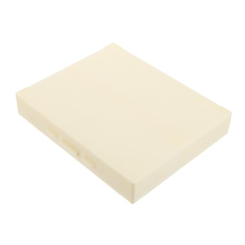 NAMOARLY Microscope Slide Storage Box 100 Pcs Content Sheet Plastic Locking Lid for Laboratory Microtome Slides