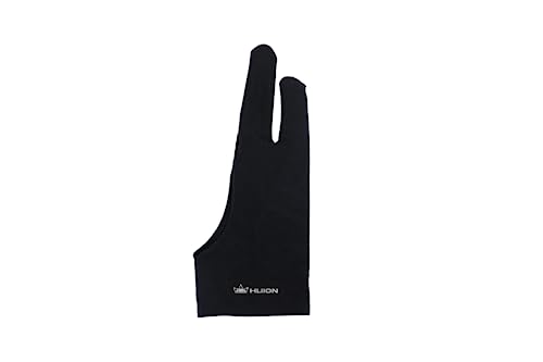HUION Palm Rejection Artist Glove Two-Finger Glove for Graphic Drawing Tablet iPad Monitor Painting,...