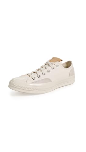 Converse Unisex Chuck 70 Canvas & Suede Sneakers Egret/Hay Day 7 US Women/5 US Men
