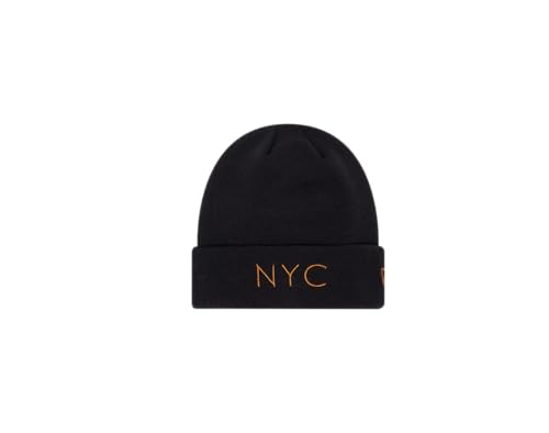 Bonnet bleu marine New Era ERA NYC Metallic Beanie Nvy accessoire d'hiver stretch