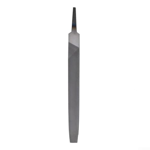 babominimer Lima plana de acero de 10 pulgadas, herramienta de lima de dientes medios 2 en 1 de doble cara sin asa, acabado preventivo de óxido para metalurgia, modelado de madera, agujeros de limado,