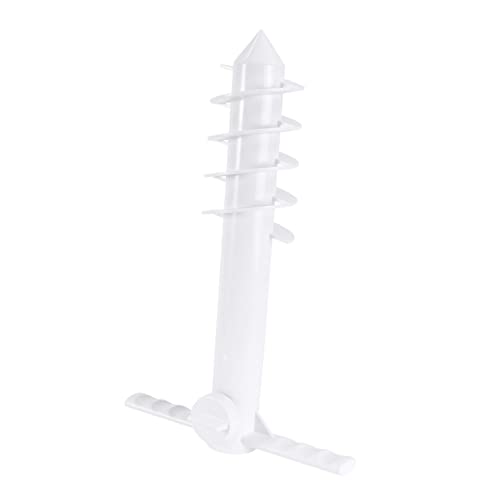 EPIGEIST Base para Sombrilla de Playa Abs Resistente con Anclaje de Arena y Tornillo de Apriete Soporte Práctico para Jardín Césped y Terraza Fácil Instalación sin Herramientas Protección