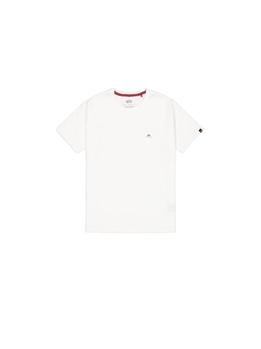Alpha Industries Waffle SL T-Shirt para Hombre White XL
