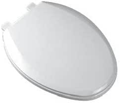 PROFLO PFTSEC2000 Elongated Closed-Front Toilet Seat with Quick Release and Easy Clean - Biscuit