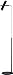 ET2 E25049-BKSN Ambit Adjustable Cylinder LED Floor Lamp, 2-Light 6 Total Watts, 62"H x 10"W x 13"L, Black/Satin Nickel