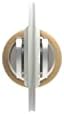 MR12120 Everhard Nylon Double-end Screen Roller, Concave/Convex