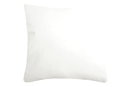 Lovely Casa Duo Cojín, Algodón, Crudo, 40x40x1 cm