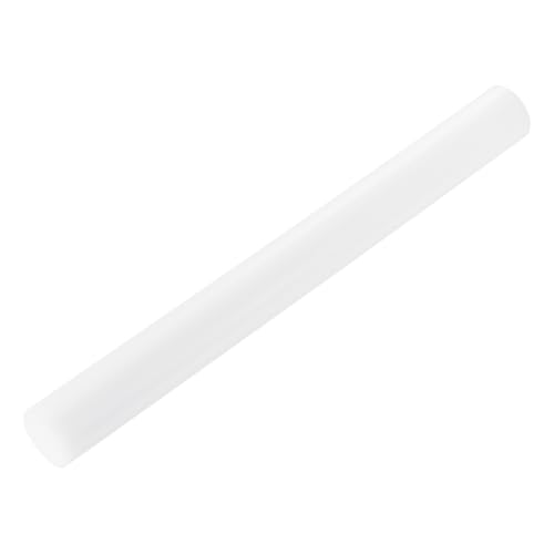 Image of MECCANIXITY ABS Plastic Rod Round Solid Bar 30 mm x 300mm White for DIY Model Material, Architectural Model Making, DIY Sand Table, Pack of 1