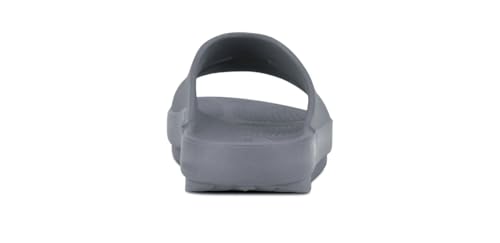 Image of OOFOS - Unisex OOahh Sport - Post Run Recovery Slide Sandal (Grey Slate, US Men's Size 5 /Women's Size 7)