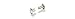 Tandy Leather Screw Post 3/8" (10 mm) Nickel Plated 10/pk 1291-02