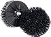 Cyclo Polisher Black Stiff Scrub Brushes 2 Pack