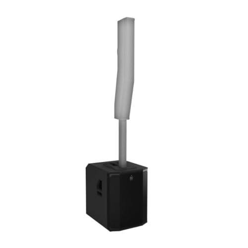 Image of Electro-Voice Evolve 90 18 Subwoofer and Column Pa System (Black, 2 Items) | 18 Sub Plus 8x4.7 Column Drivers, 2000W Amp, Bluetooth Tws and Quicksmart App, 134 Db Spl, 35 Hz-18 Khz