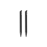 ☑️ 2 stylets noirs de rechange de haute qualité compatibles avec la nouvelle version 2DS XL (nouvelle version à couvercle rabattable)