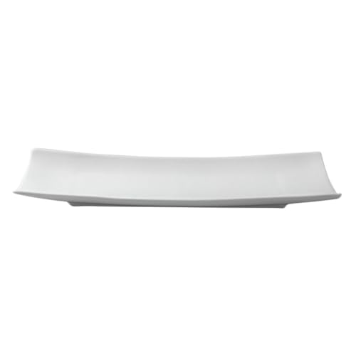 Plato rectangular de cerámica para sushi 28 cm miniatura 1