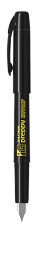 Image of PLATINUM, Fountain Pen - Special PREPPY | Black Edition Medium Nib.
