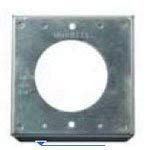 HBL50SC, Box Cover, 4 SQ, 50A LKG Opening