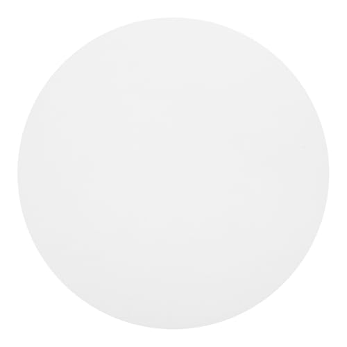 FOYTOKI Difusor de Luz para Downlight Redondo Panel Acrílico Doble Cara Mate Lámpara de Techo Ahorro Espacio Luz Suave Uniforme para Salón y Dormitorio