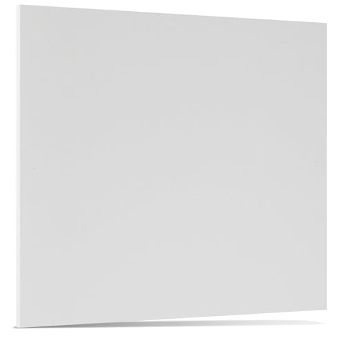 Prima Renovierungs-Systeme Geschirrspüler Frontblende [60er & 45er] In 10 Farben - Für vollintegrierte & teilintegrierte Geschirrspülmaschinen (Weiß, 715 x 594 mm)