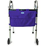 Top Glides Extra-Large Universal 6-Pocket Walker Bag/Tote/Pouch (Purple)