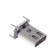 Pack of 4 12401951E412A Connector Receptacle USB 3.2 24 Position Surface Mount, Through Hole :RoHS, Cut Tape