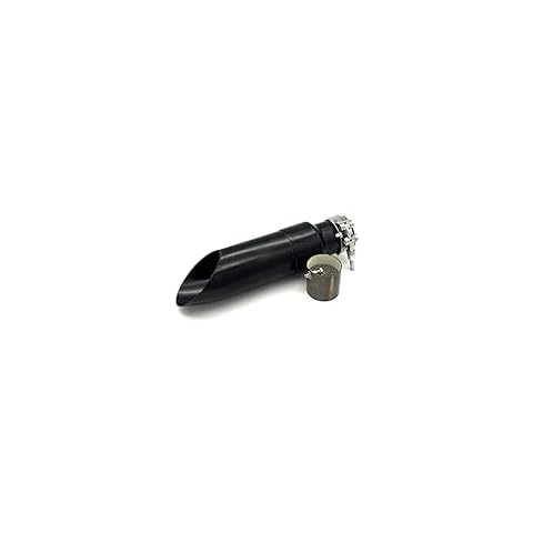 Radiant Cycles Muffler TIp Universal 1.754" Black Single Baffle Cover