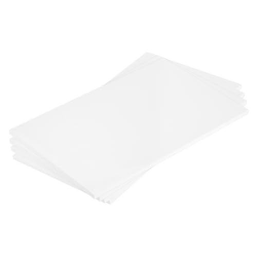 MECCANIXITY ABS Plastic Sheet 10 Inch x 6 Inch x 0.2 Inch ABS Styrene Sheets for Building Model DIY Crafts Panel White 4 Pcs