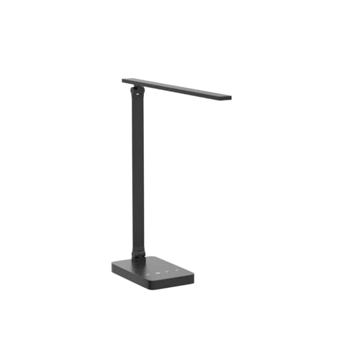 Simplified revised title: Dimmable LED Desk Lamp with USB Charging Port for Home Office and College Dorm Room