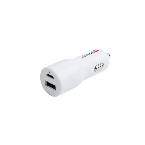 Cargador coche 65W PD SKROSS potente con cable C-C incluido