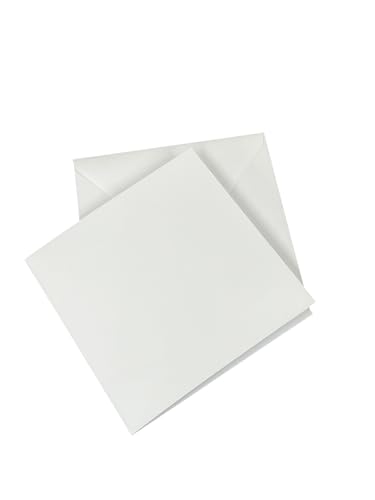 Cartes vierges et enveloppes anti-craquelure 300g pour pliage parfait DJP