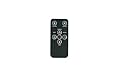 Generic Replacement Remote Control Compatible for Xbeauty S230 S230B LED 3D Electric Infrared Fireplace Space Heater, black